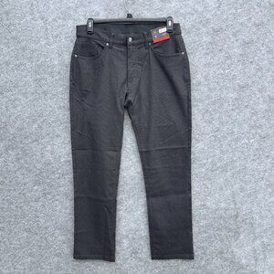 Urban Star Men’s Pants Stretch Relaxed Fit, Straight Leg, Gray Size 34x30 NEW